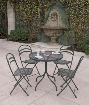 FLIPPER - Folding galvanized steel garden chair by RD Italia - view 3